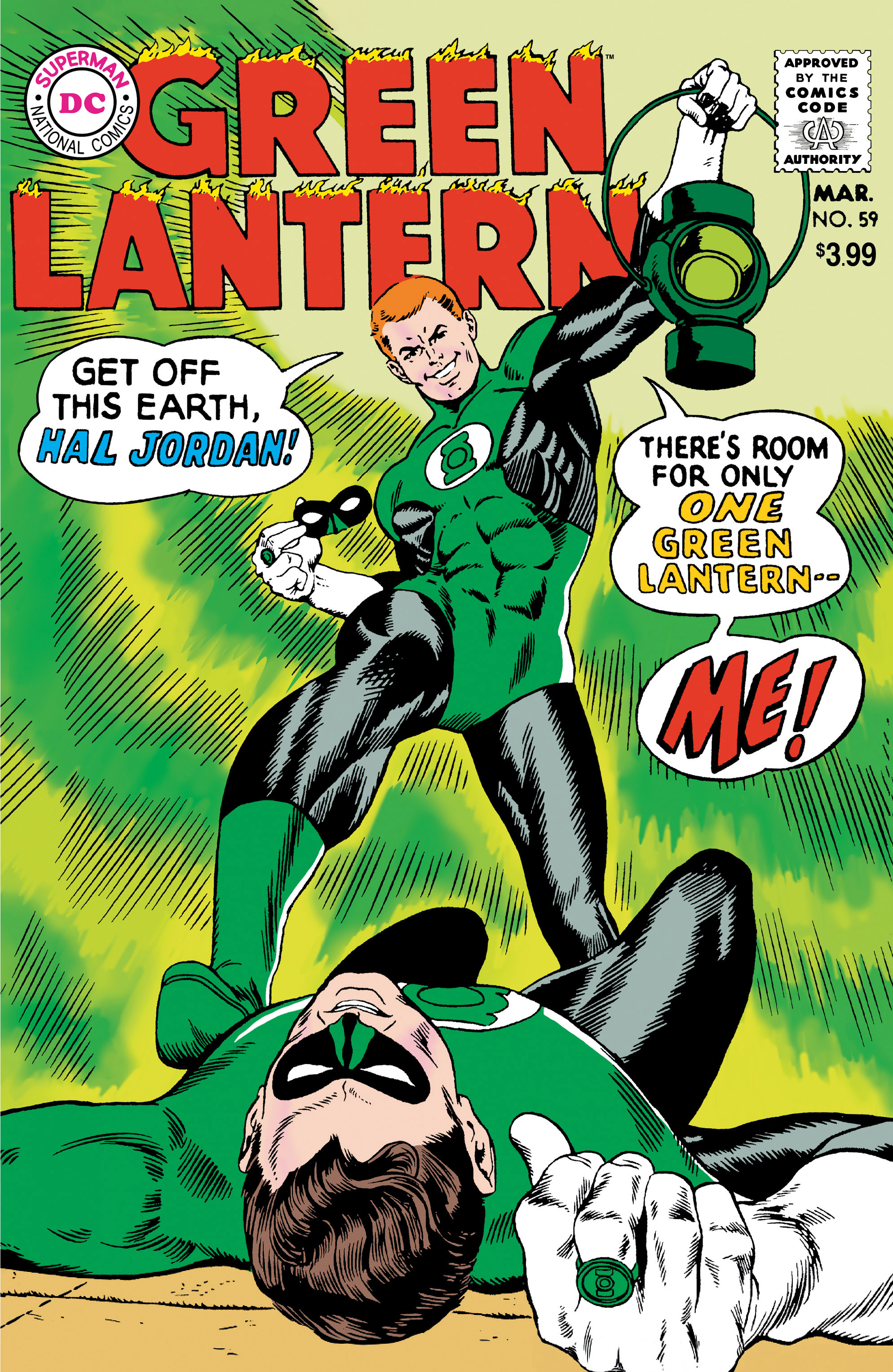 Green Lantern #59 Facsimile Edition Cover A Gil Kane & Murphy Anderson