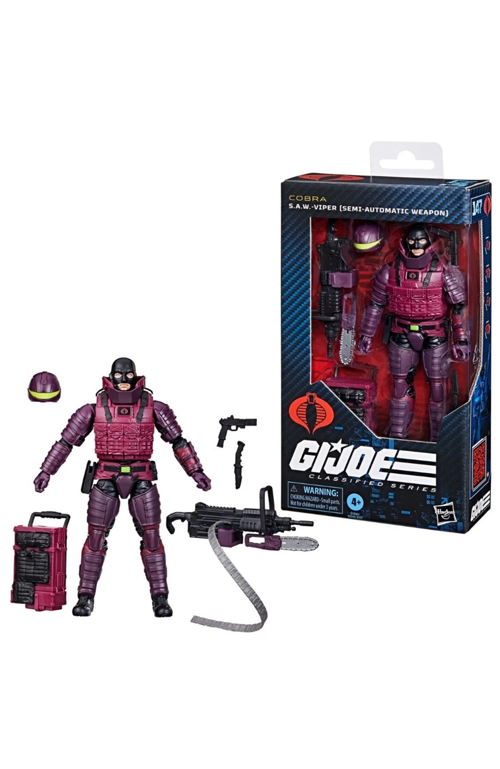 G.I. Joe Classified Series S.A.W. Viper 6-Inch Action Figure