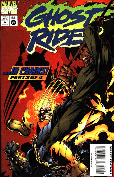 Ghost Rider #64 [Direct Edition] - Vf 8.0