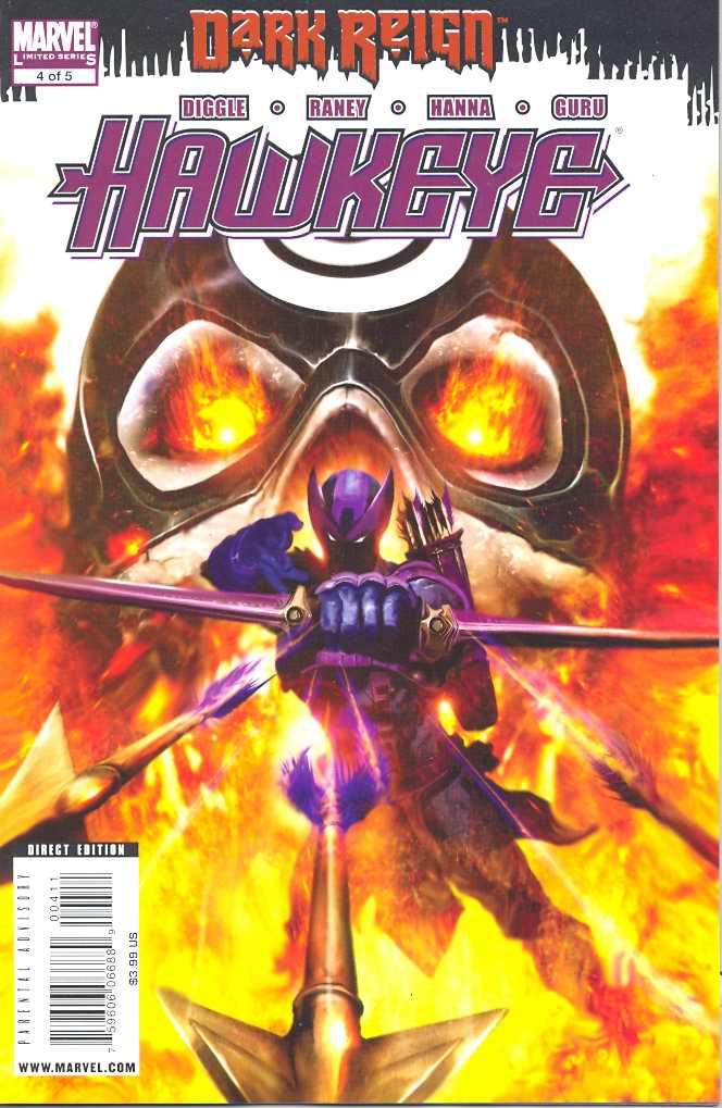 Dark Reign Hawkeye #4 (2009)