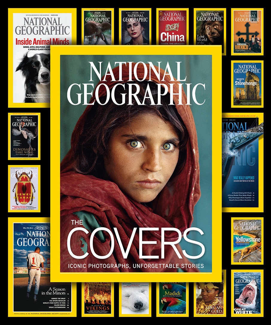 National Geographic The Covers (Hardcover Book)
