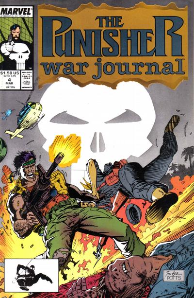 The Punisher War Journal #4-Near Mint (9.2 - 9.8)