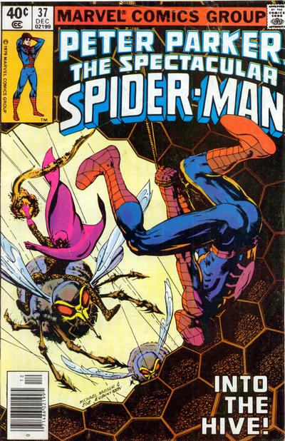 The Spectacular Spider-Man #37 [Newsstand](1976)-Very Good (3.5 – 5)