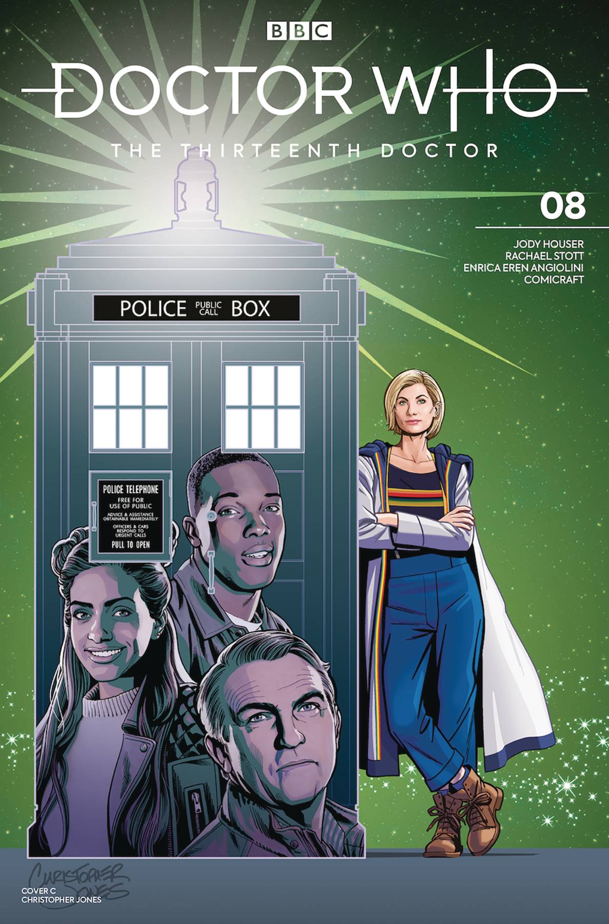 Doctor Who 13th #8 Cover C Jones