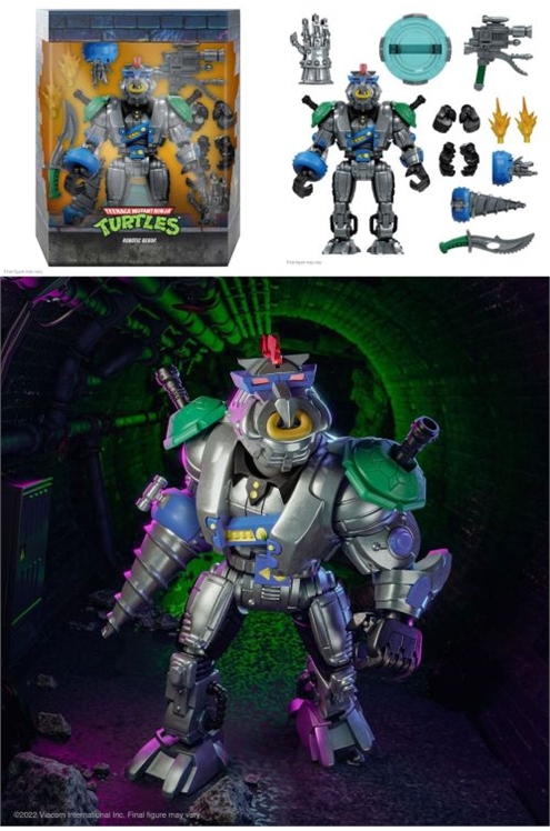 Teenage Mutant Ninja Turtles Ultimates Robotic Bebop