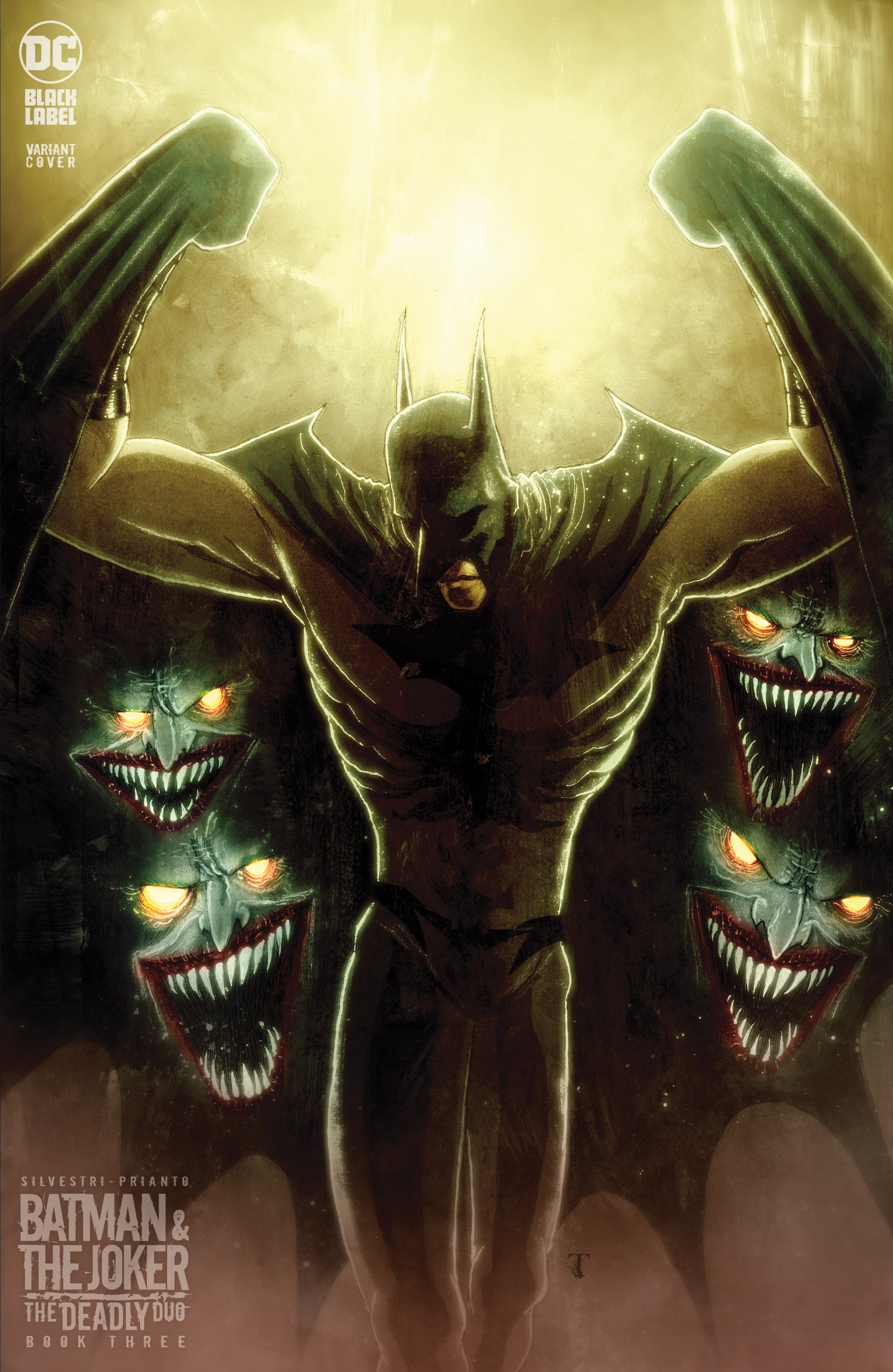 Batman & The Joker The Deadly Duo #3 Cover D 1 for 25 Incentive Ben Templesmith Card Stock Variant (Mat (Of 7)