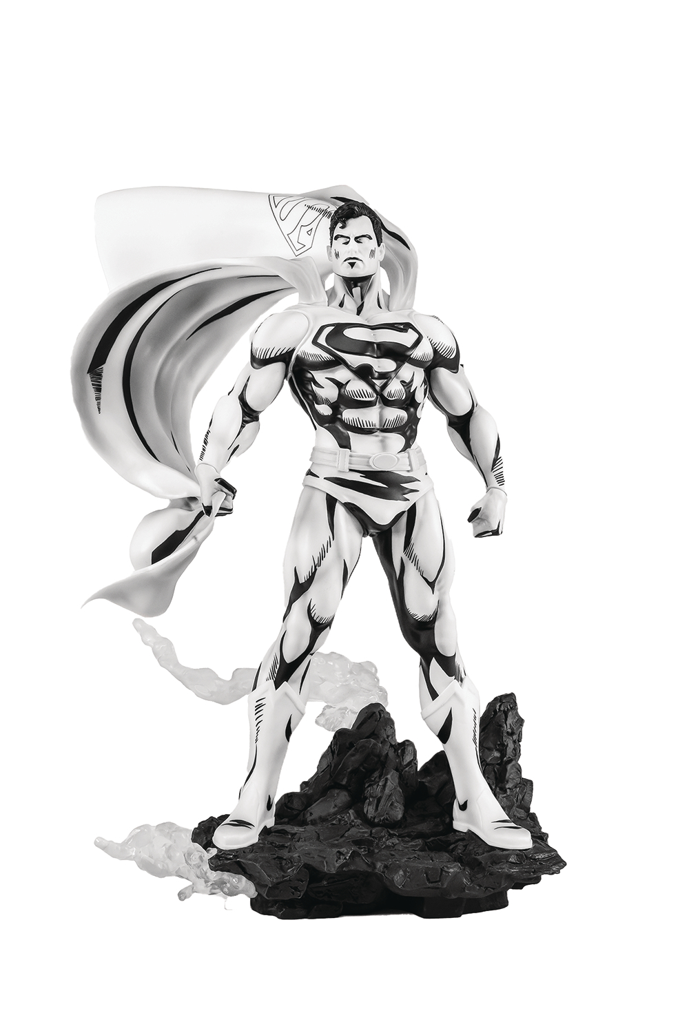 San Diego ComicCon 2024 DC Heroes Superman Black & White PVC 1/8 Statue