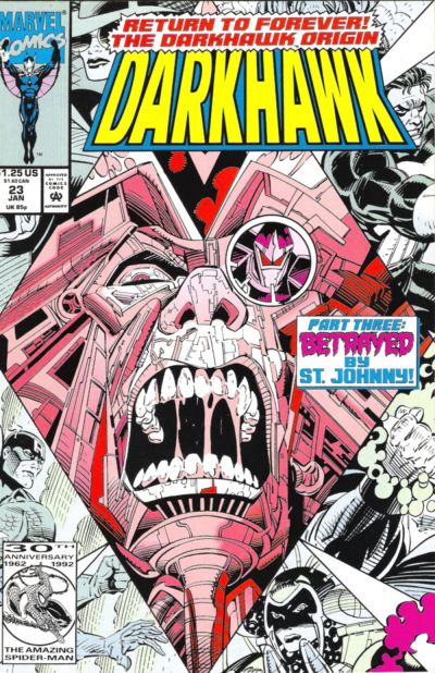 Darkhawk #23 [Direct] - Nm- 9.2