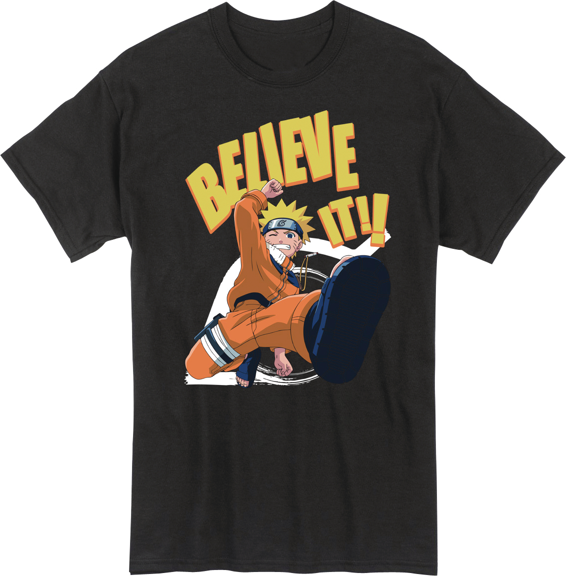 Naruto Believe It T-Shirt Large