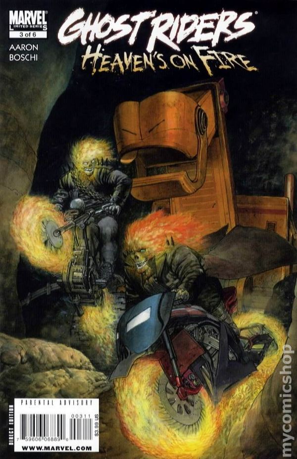 Ghost Riders Heavens On Fire #3 (2009)