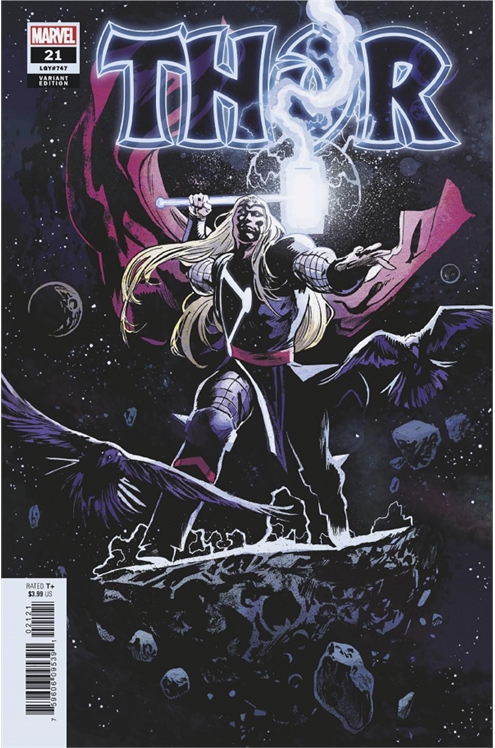 Thor #21 [Michael Walsh Cover]-Fine, Scuffs