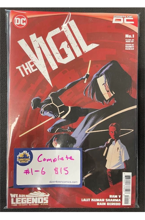 Vigil #1-6 (2023) Complete Set