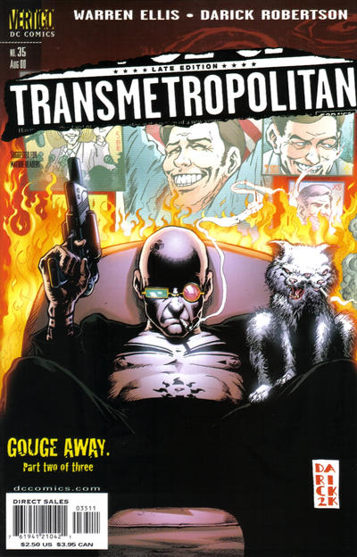 Transmetropolitan #35-Very Fine (7.5 – 9)