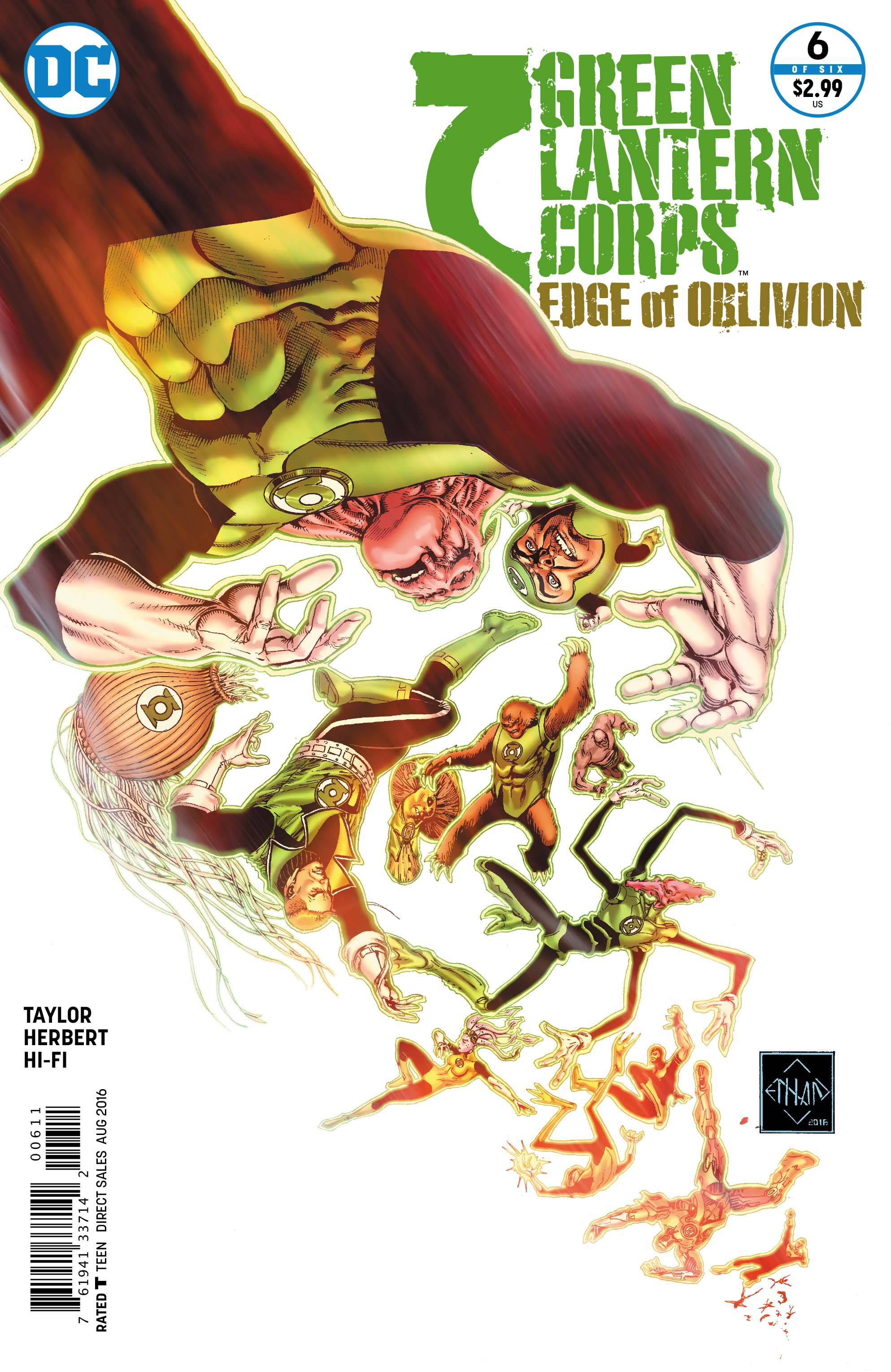Green Lantern Corps Edge of Oblivion #6
