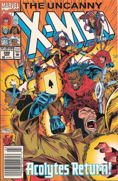 The Uncanny X-Men #298 [Newsstand]-Very Good (3.5 – 5)