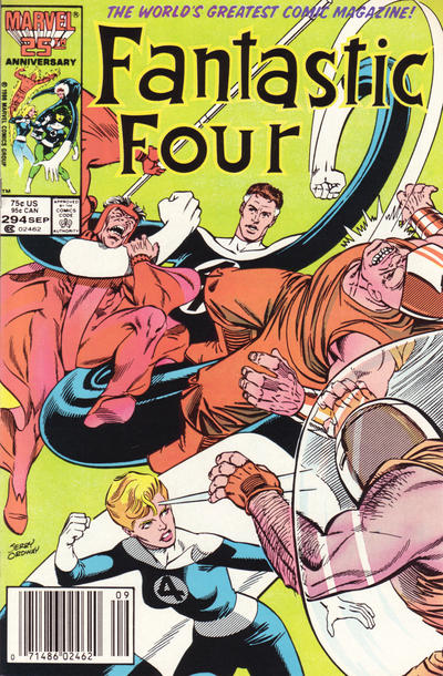 Fantastic Four #294 [Newsstand]-Very Good (3.5 – 5)