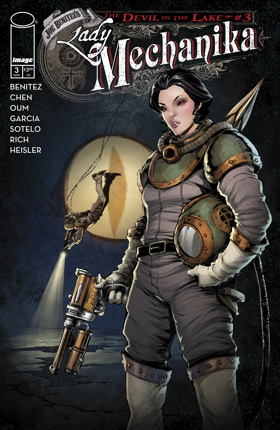 Lady Mechanika The Devil in the Lake #3 Cover B Siya Oum Variant (Of 4)