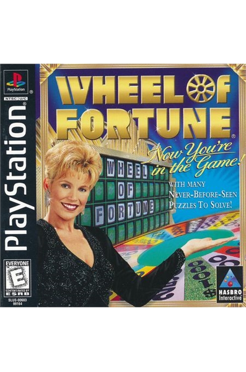 Playstation 1 Ps1 Wheel of Fortune