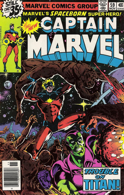 Captain Marvel #59 [Regular Edition] - Fn+ 6.5
