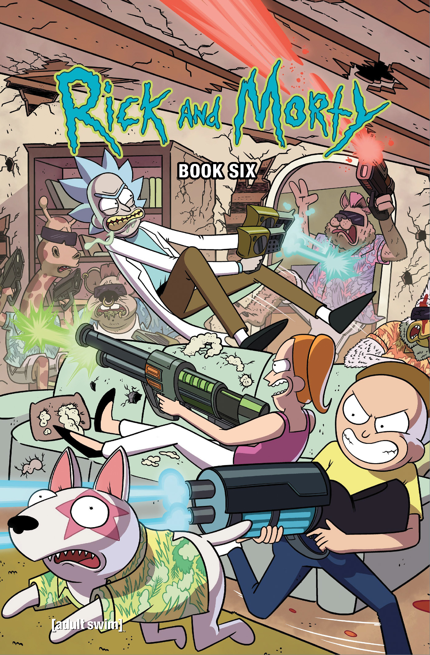 Rick and Morty Hardcover Book 6 Deluxe Edition (Mature)