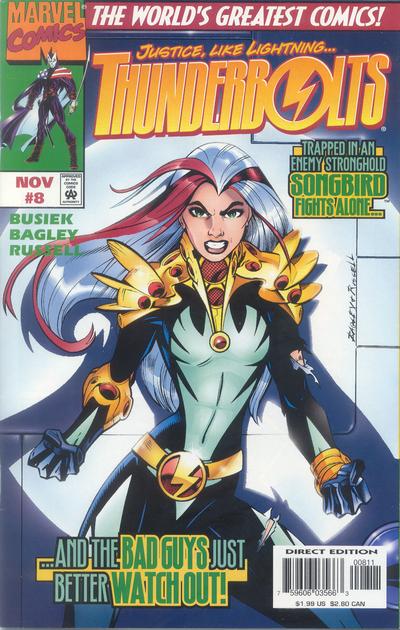 Thunderbolts #8-Near Mint (9.2 - 9.8)