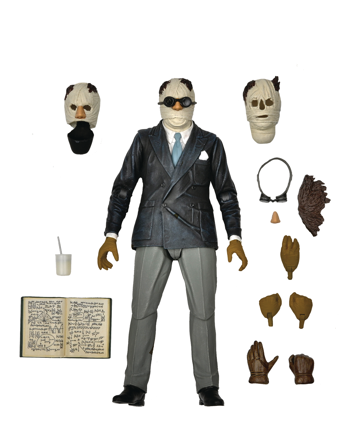 Universal Monsters Invisible Man Ult 7 Inch Action Figure