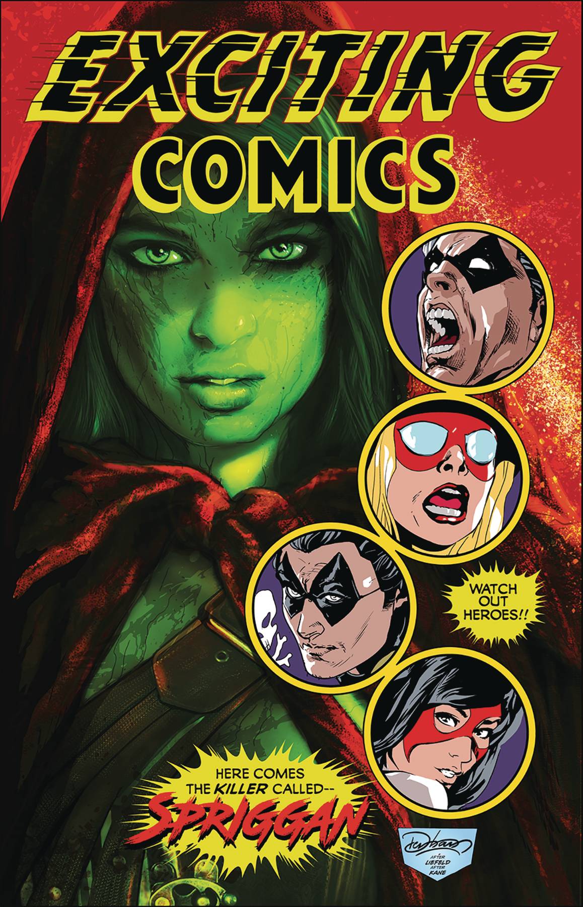 Exciting Comics #1 Main Cover