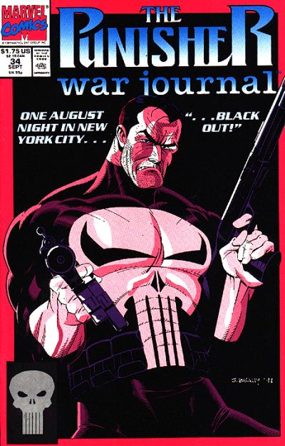 The Punisher War Journal #34 - Vf- 7.5