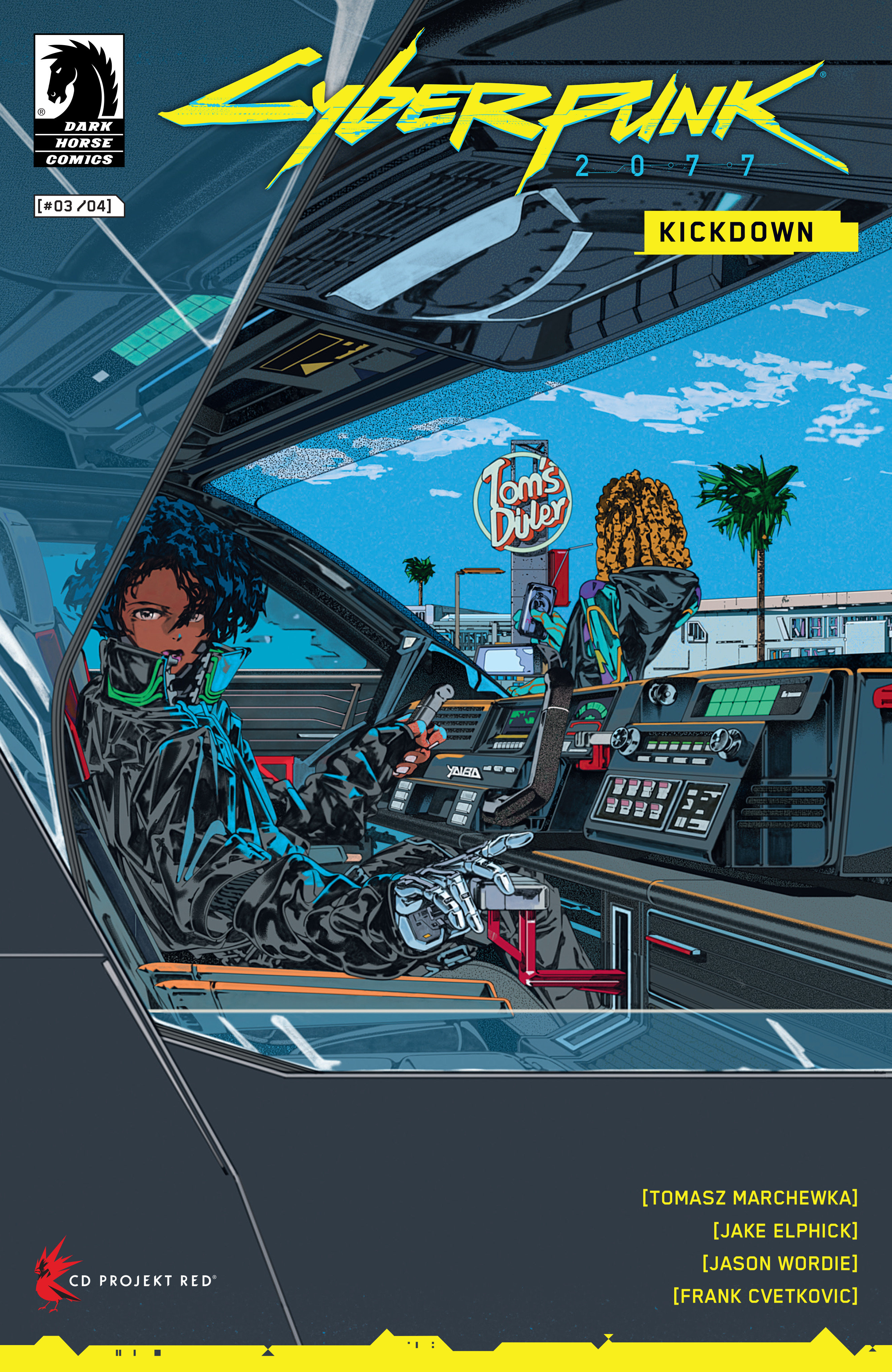 Cyberpunk 2077: Kickdown #3 Cover B (Rudcef)