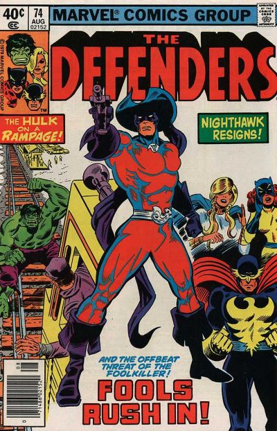 The Defenders #74 [Newsstand](1972)-Very Fine (7.5 – 9)