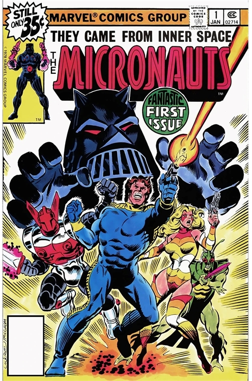 Micronauts Volume 1 #1 Newsstand Edition