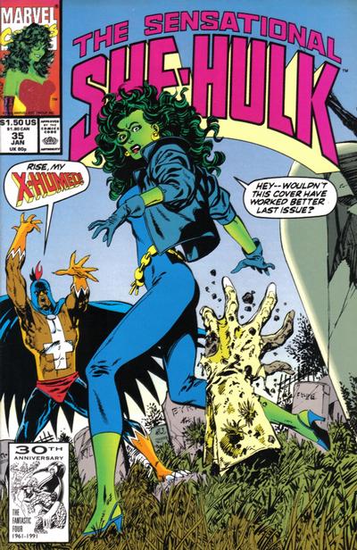 The Sensational She-Hulk #35-Fine