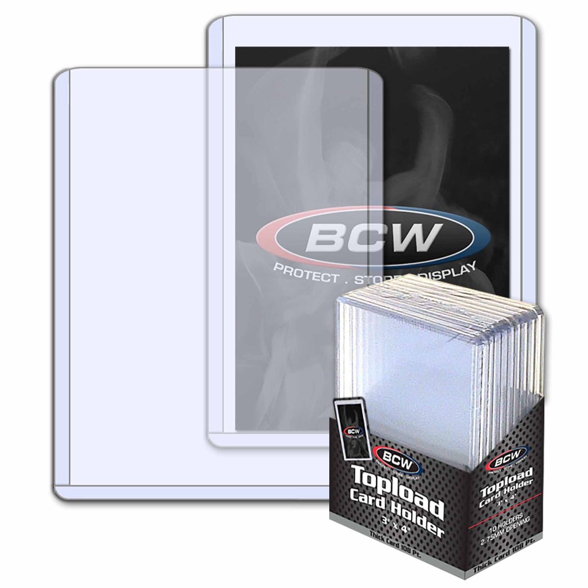 BCW Topload Card Holder 3x4 2.75mm