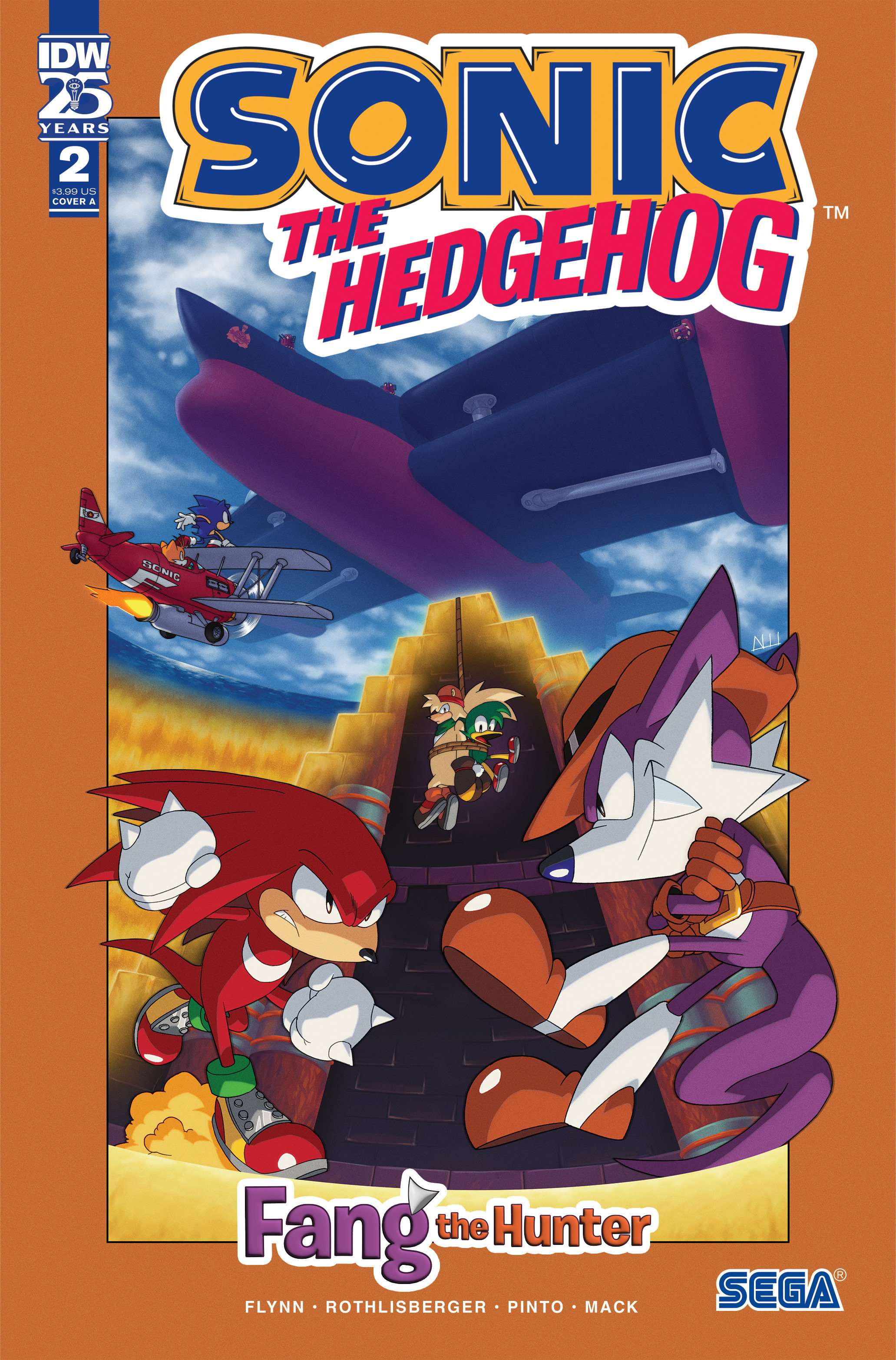 Sonic the Hedgehog: Fang the Hunter #2 Cover A Hammerstrom