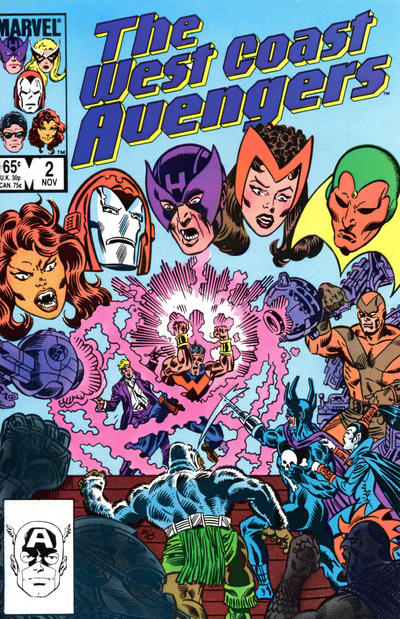 West Coast Avengers #2 [Direct]-Fine (5.5 – 7)