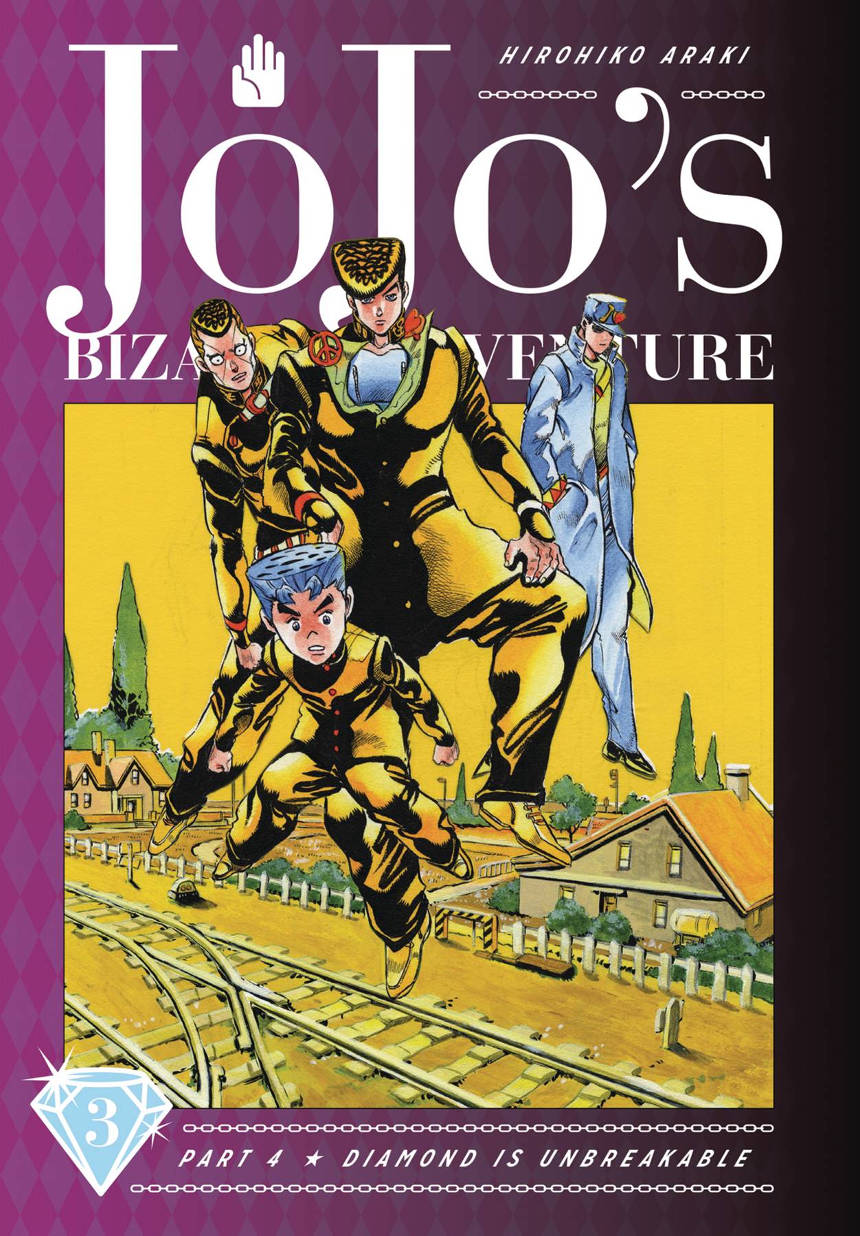 Jojos Bizarre Adventure 4 Diamond Is Unbreakable Hardcover Volume 3
