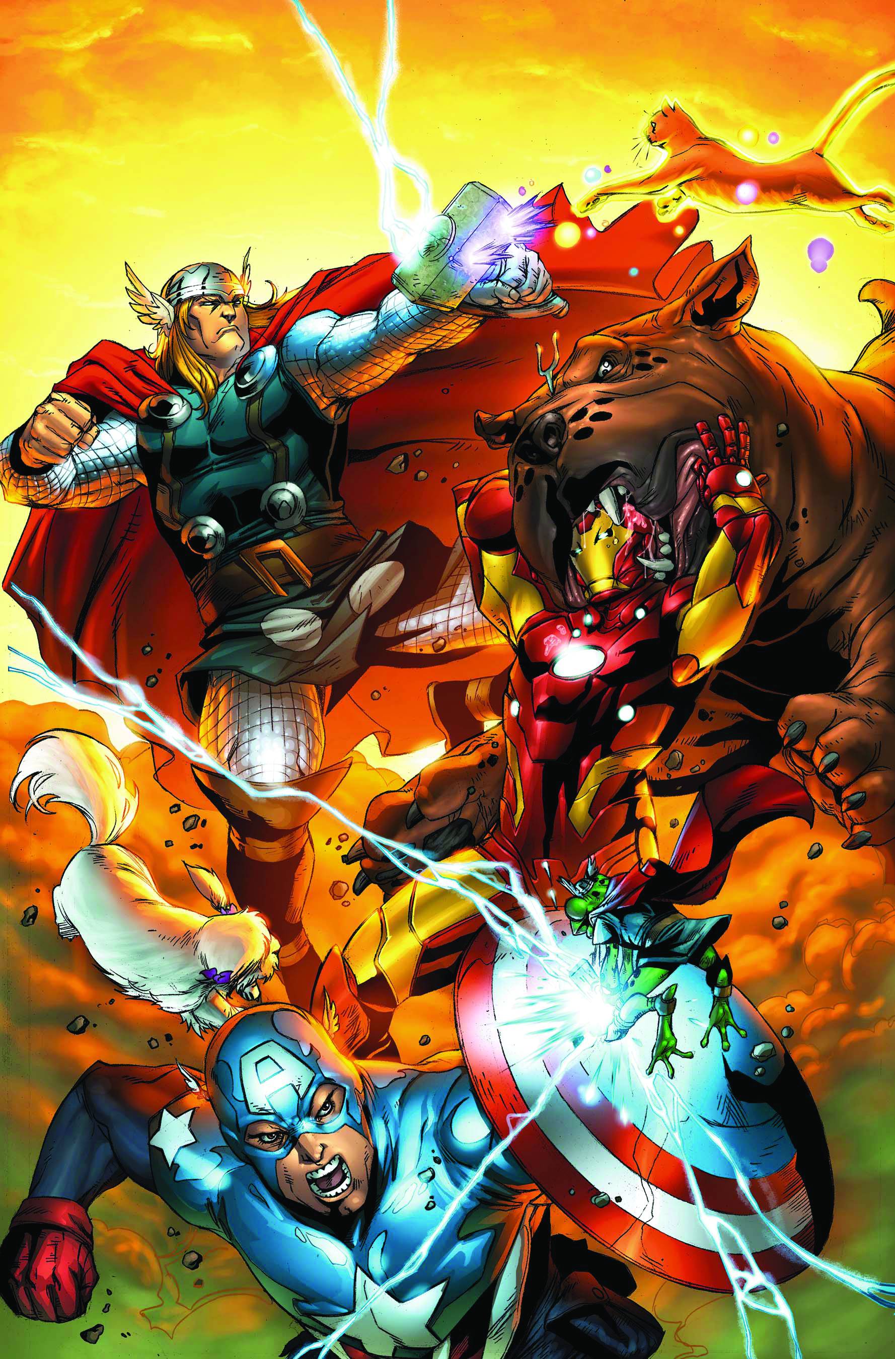 Avengers Vs. Pet Avengers #3 (2010)
