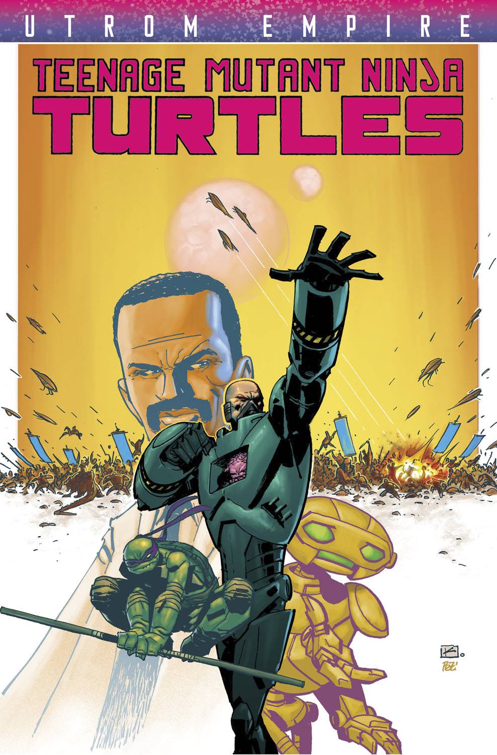 Teenage Mutant Ninja Turtles Utrom Empire Graphic Novel