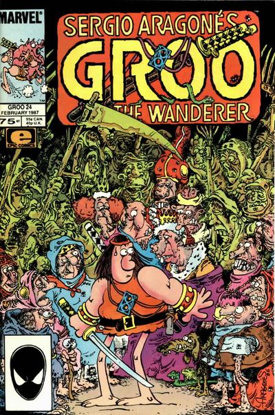 Sergio Aragonés Groo The Wanderer #24 [Direct] - Vf-