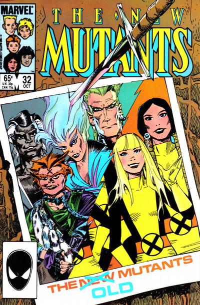 The New Mutants #32 [Direct]-Fine (5.5 – 7)