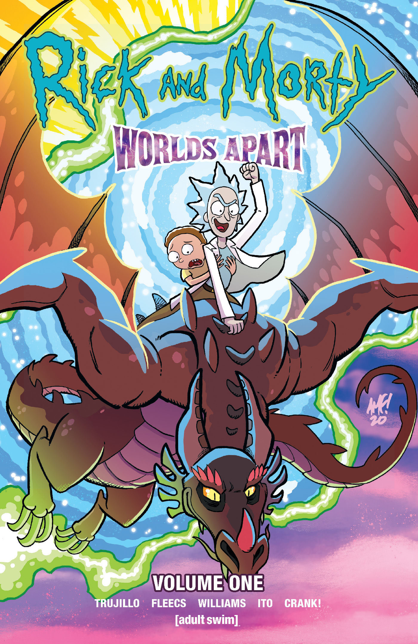 Rick and Morty Worlds Apart Graphic Novel (Mature)