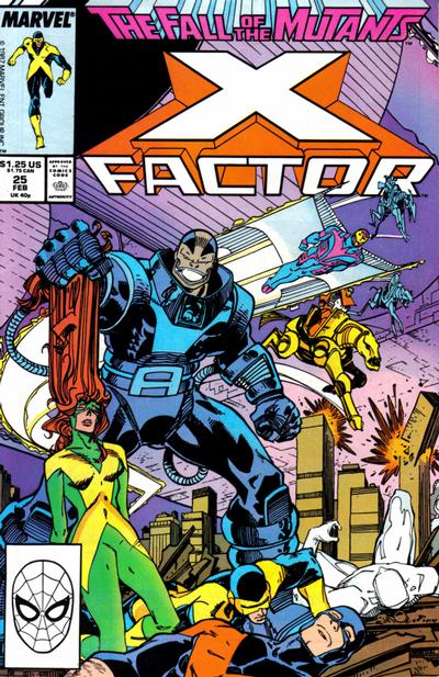 X-Factor #25 [Direct]-Very Fine (7.5 – 9)