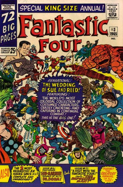 Fantastic Four Annual #3-Very Good (3.5 – 5)