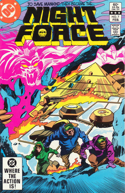 The Night Force #7 [Direct]-Very Good (3.5 – 5)