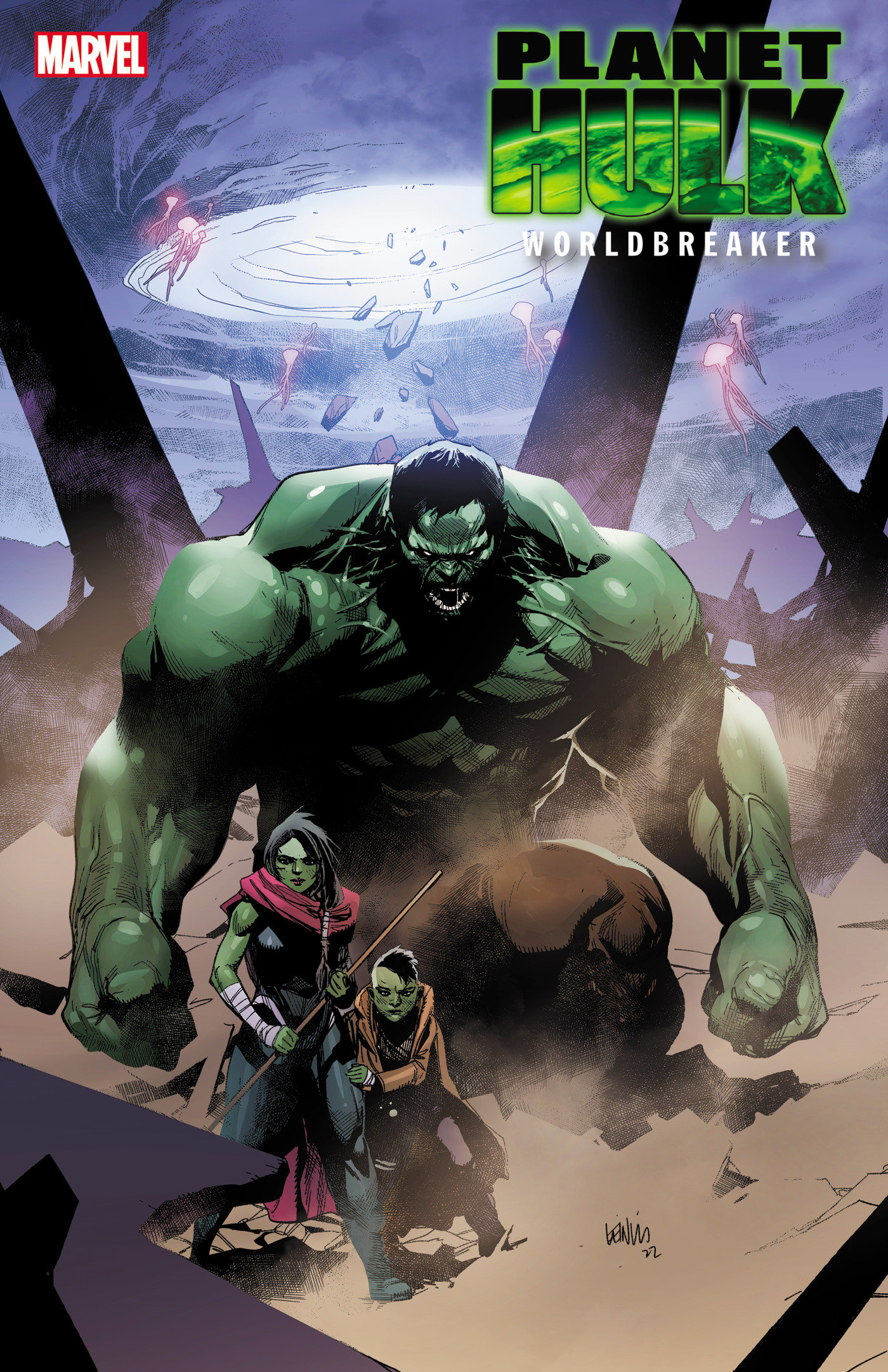 Planet Hulk Worldbreaker #1 Yu Variant (Of 5)