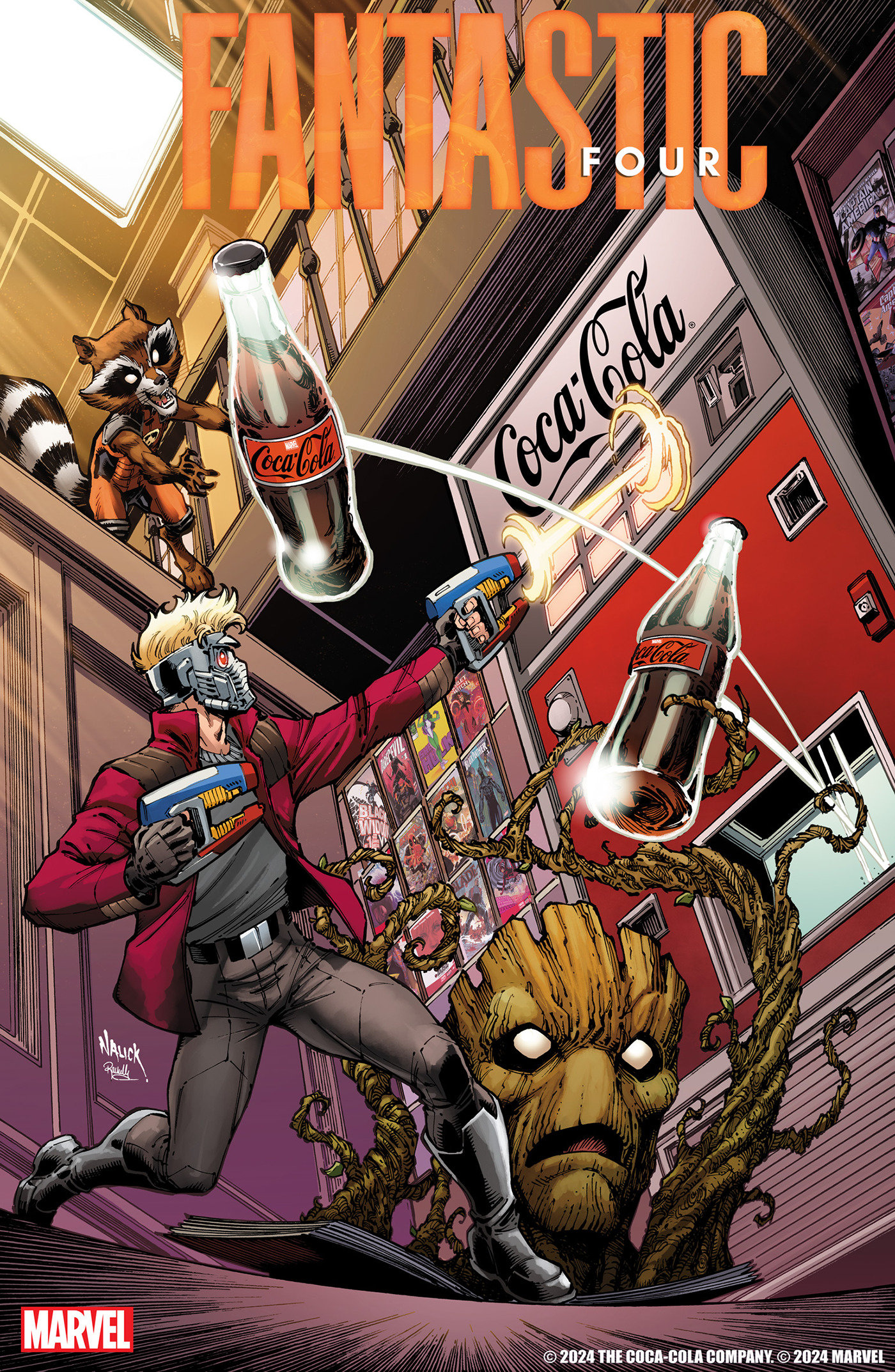 Fantastic Four #24 Todd Nauck Coca-Cola Variant