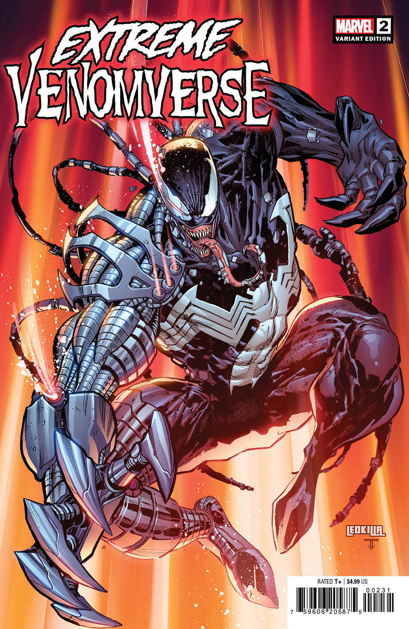 Extreme Venomverse #2 Ken Lashley Symbiote Variant