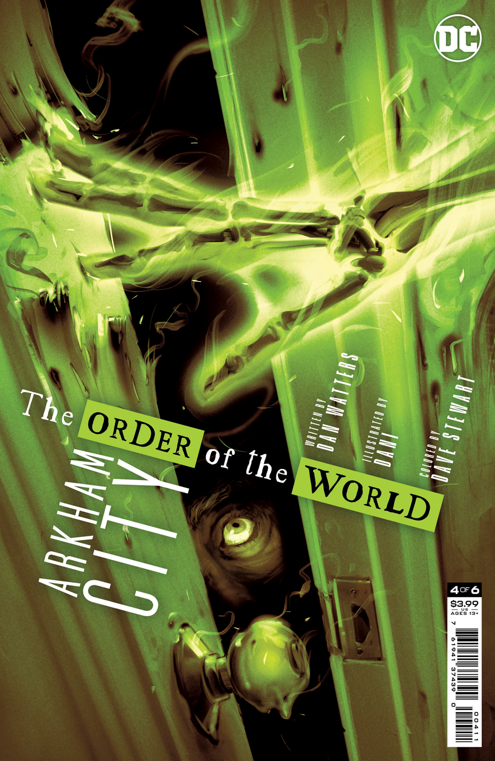 Arkham City the Order of the World #4 Cover A Sam Wolfe Connelly (Of 6)