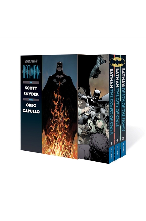 Batman By Scott Snyder Box Set Volumes 1, 2, And 3 Pre-Owed