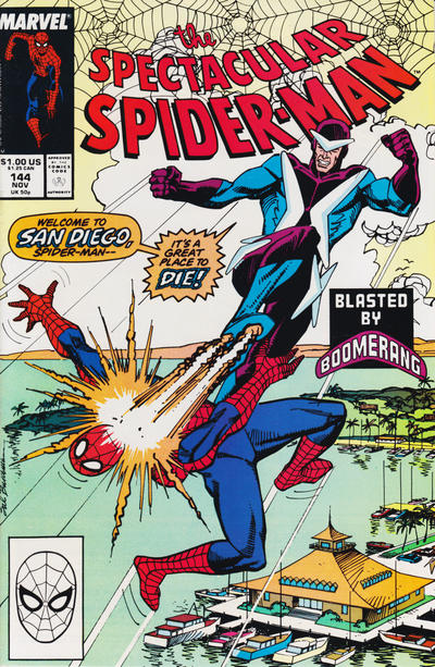 The Spectacular Spider-Man #144 [Direct](1976)-Very Fine (7.5 – 9)